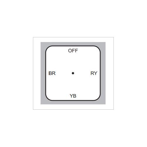 L&T Voltmeter Selector Switch 16A, 61312 SCB03TDYR